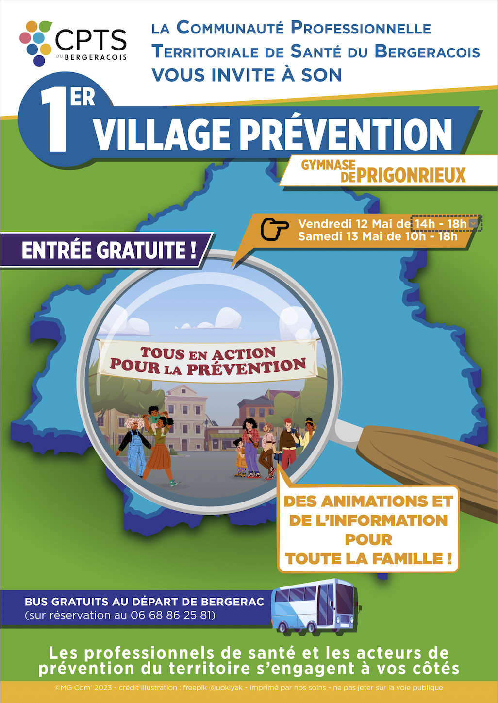 1er village prévention de la CPTS du Bergeracois