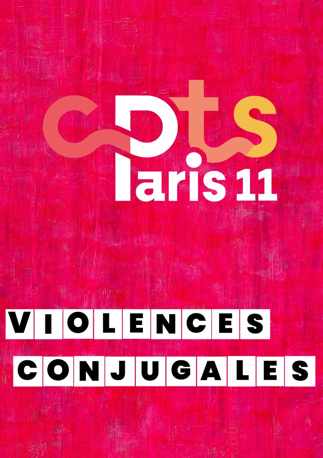 Conférence sur les violences conjugales CPTS Paris 11